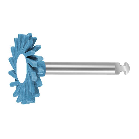 Produktbild - VF000175868 - Polertrissa twist diaceramic grov blå 14mm 10-pack