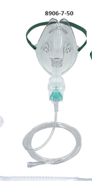 Produktbild - 45370 - Nebuliseringsset barn med kammare mask och slang 2,1m