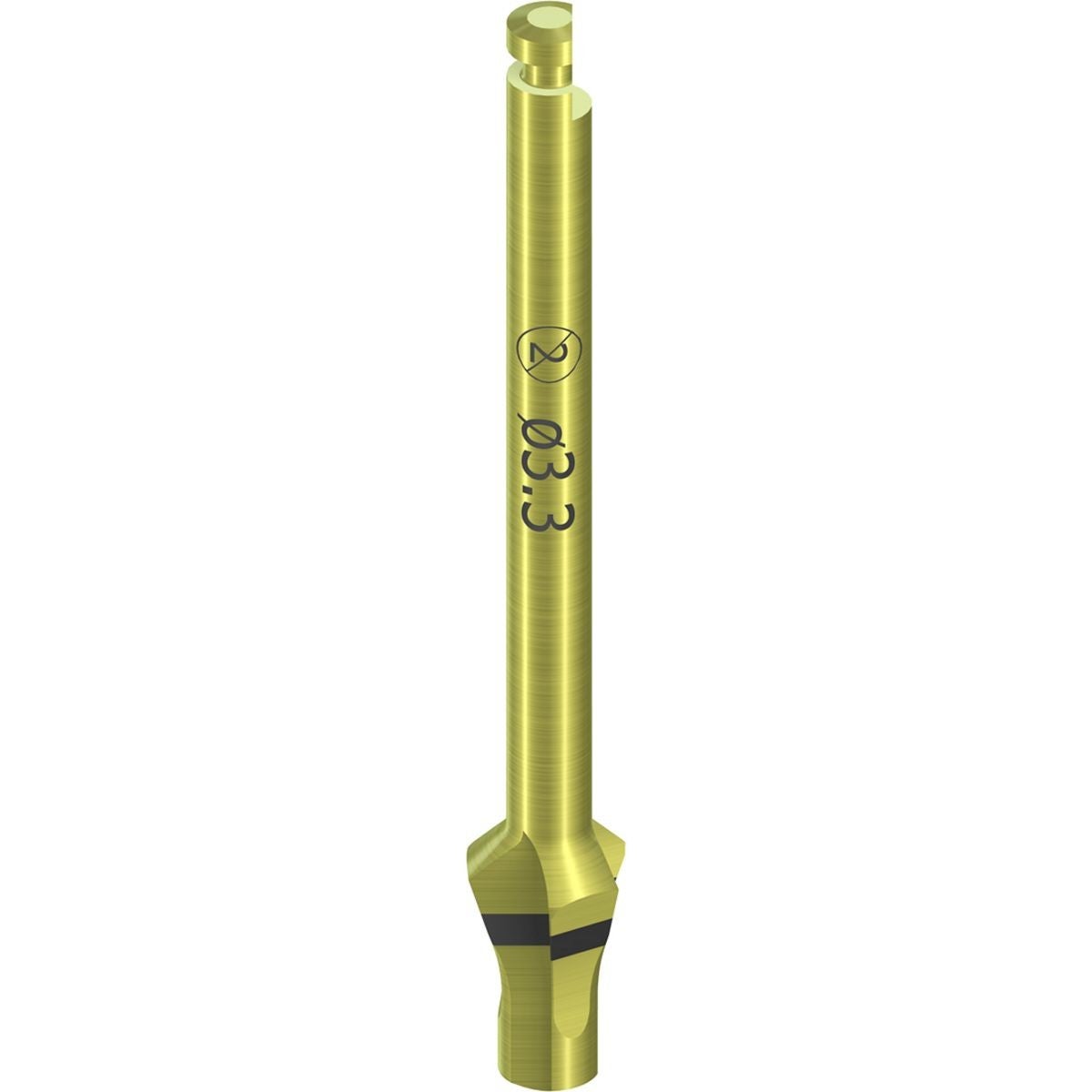 Produktbild - VF000179197 - SP Profilborr lång engångsbruk TAN 3,3mm