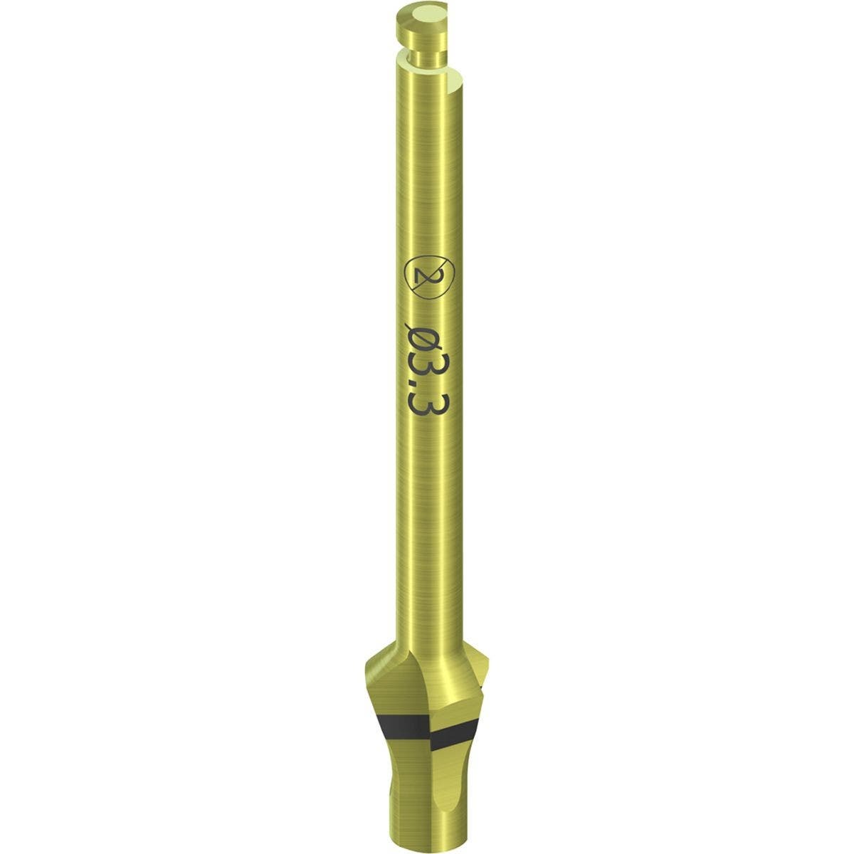Produktbild - VF000179197 - SP Profilborr lång engångsbruk TAN 3,3mm