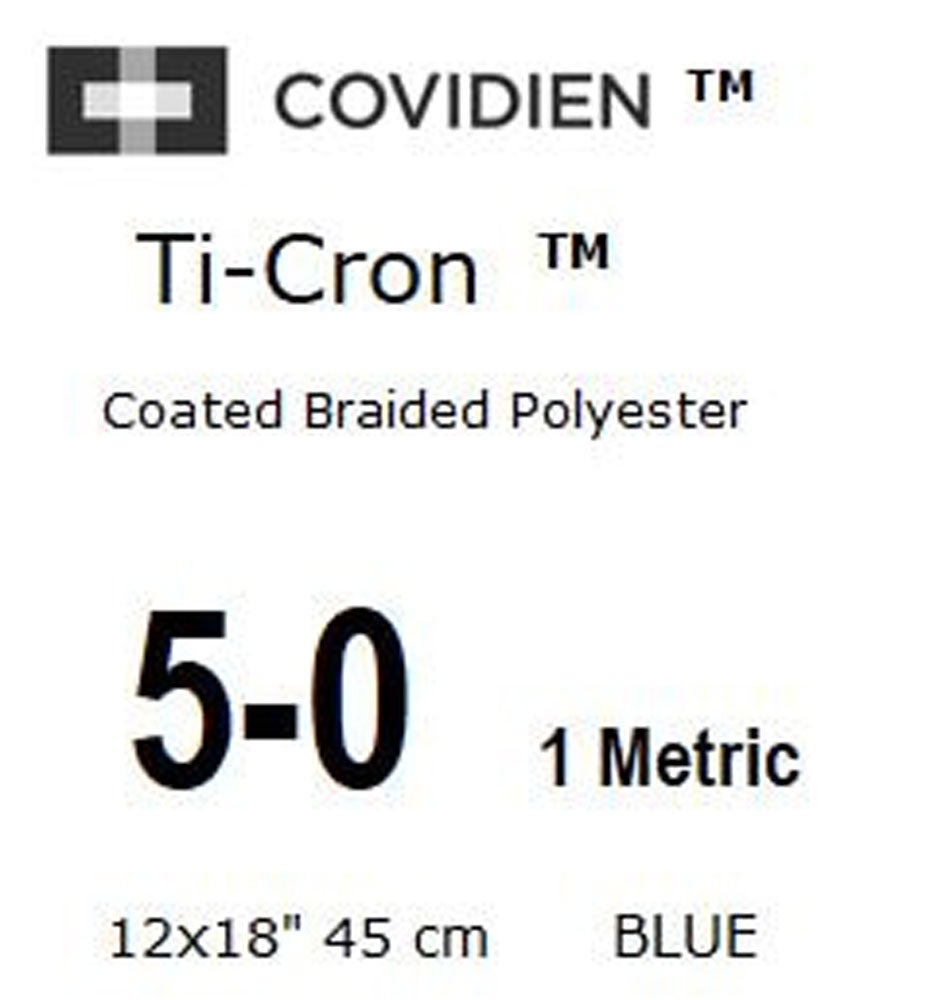 Produktbild - VF000150599 - TICRON™ 5-0 BLUE 12x45CM PRECUT x36