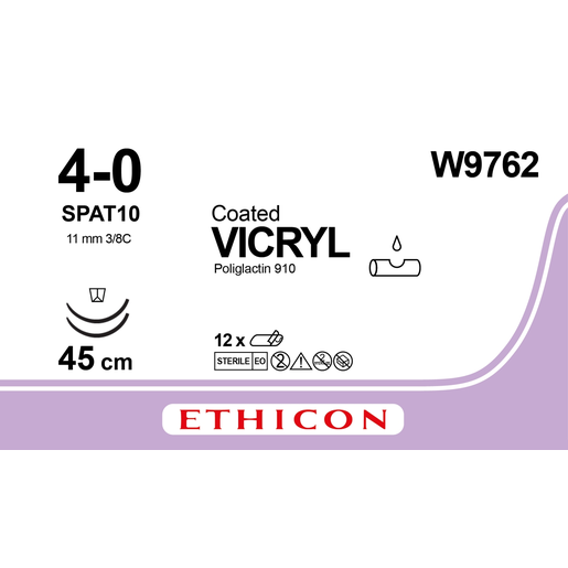 Produktbild - VF000148976 - VICRYL 4-0 2XSPAT-10 45CM