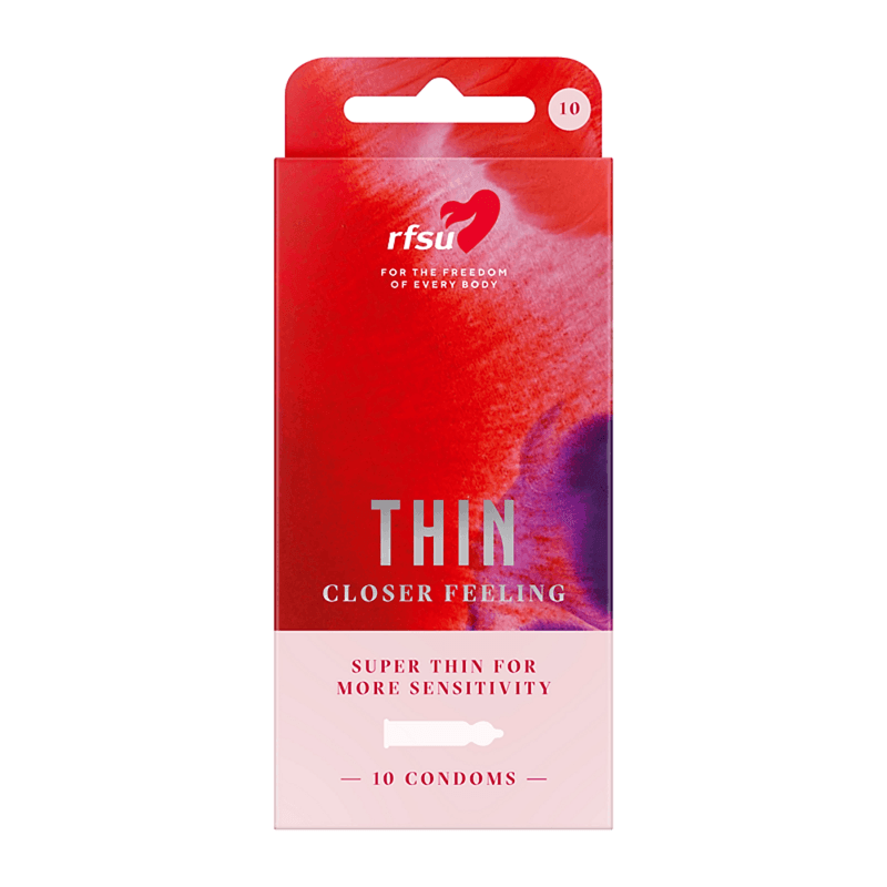 Produktbild 2 - 59565 - Kondom extra tunn 53mm Thin 10-pack