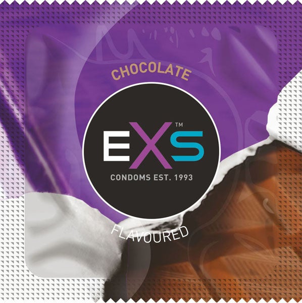 Produktbild - 61920 - KONDOM EXS CHOCOLATE 54X190X0,068MM