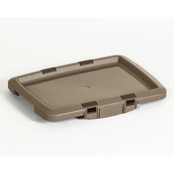 Produktbild - VF000178115 - Lock till källsorteringskärl återvunnet material brun 25L