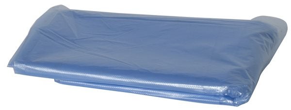 Produktbild - 53512 - Madrassöverdrag plast blå 240x74x26cm