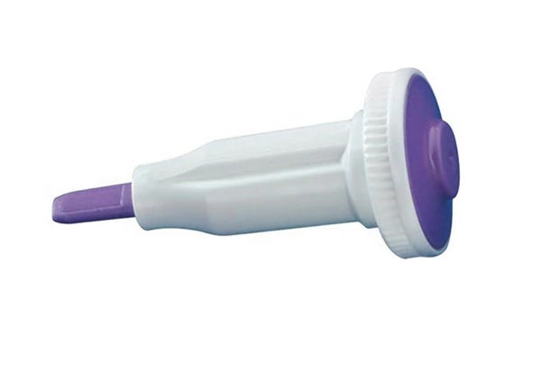 Produktbild - 61126 - Säkerhetsbladlansett högflöde lila stickdjup 1,6mm