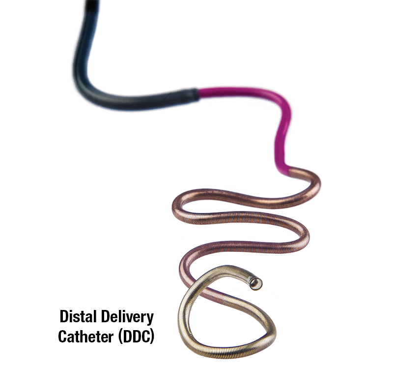 Produktbild - VF000165825 - Intermediärkateter 4MAX reperfusion kateter med aspirationsslang 130cm