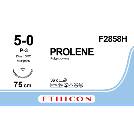 Produktbild - VF000149226 - PROLENE 5-0 P-3 MP 75CM UNDYED