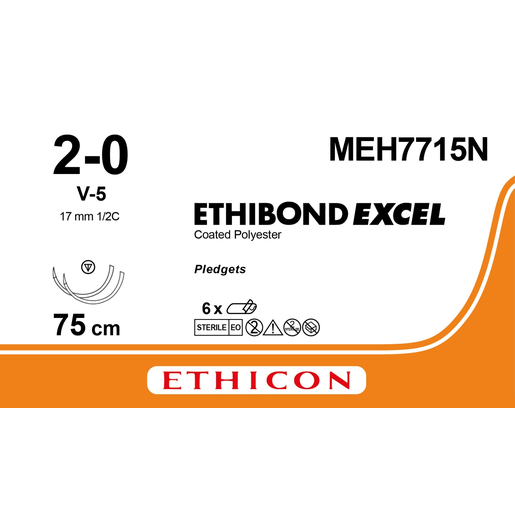 Produktbild - VF000148399 - ETHIBOND 2-0 2XV-5 8X75CM