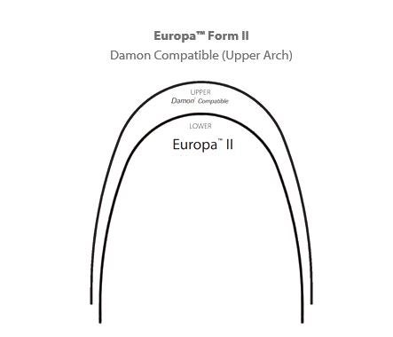 Produktbild - VF000142257 - Kantbåge NiTi för underkäke EUR 2 0,014x0,025" 25-pack