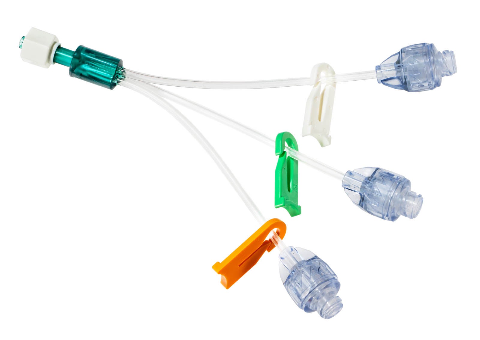 Produktbild - VF000123271 - Injektions- och infusionsset 2-vägs med 3 injektionsmembran negativ avslutning mikroslang luer-lock 19cm