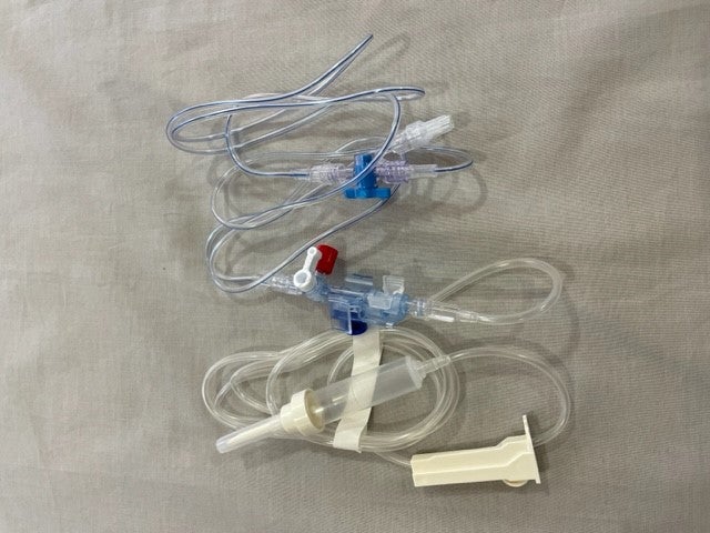 Produktbild - VF000166360 - Tryckmätningsset 1-linje blå 125+25cm