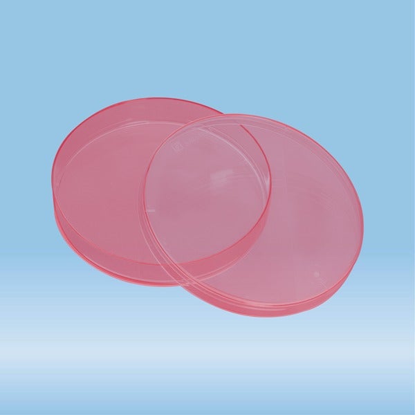 Produktbild - VF000183669 - Petriskål ventilerad röd plast Ø92x16mm
