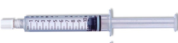 Produktbild - 60330 - Förfylld spruta med koksalt luer-lock steril insida och höggradigt ren utsida 10ml