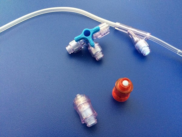 Produktbild - 62136 - Injektions- och infusionsmembran mikro med negativt avslut luer-lock venöst