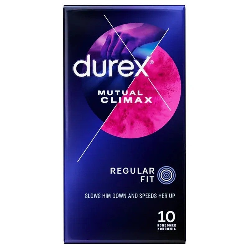 Produktbild - VF7003102 - Kondom med bedövande effekt 56mm Durex Mutual Climax 150-pack
