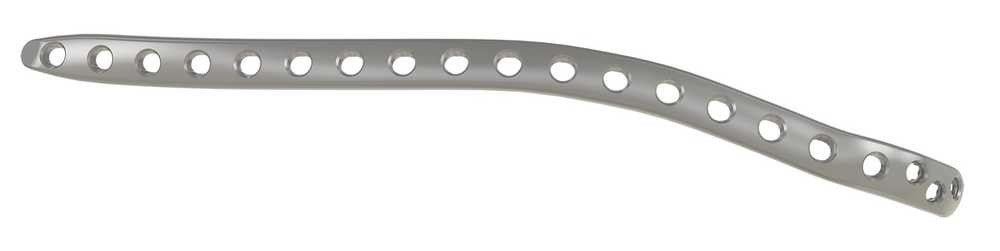 Produktbild - VF000084337 - EVOS 2.7MM/3.5MM POSTEROLATERAL DISTAL HUMERUS PLATE 8H L 107MM