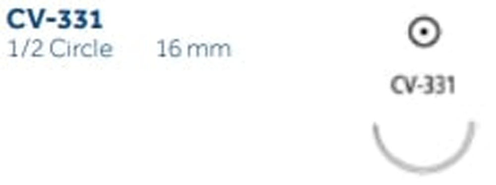 Produktbild - VF000150214 - TICRON™ 3-0 BLUE 75CM CV-331 X36