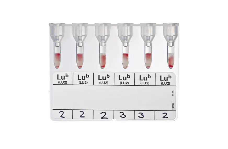 Produktbild - VF7009003 - Gelkort DiaClon Anti-Lub 1x12