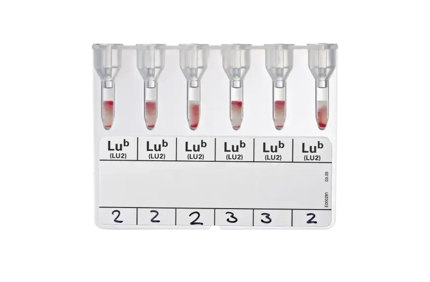 Produktbild - VF7009003 - Gelkort DiaClon Anti-Lub 1x12