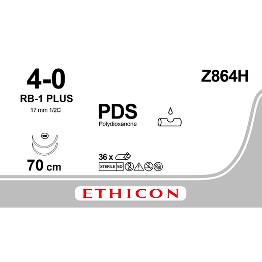 Produktbild - VF000149619 - PDS II 4-0 2XRB-1 70CM