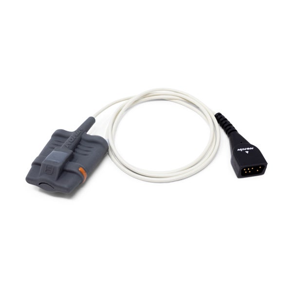 Produktbild - VF000152719 - Pulsoximetersensor mjuk flergångsbruk för finger och tå strl L 12,5-26,5mm