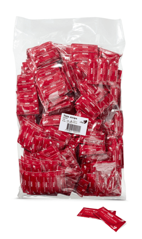 Produktbild 2 - 60820 - Kondom extra tunn 53mm Thin 500-pack