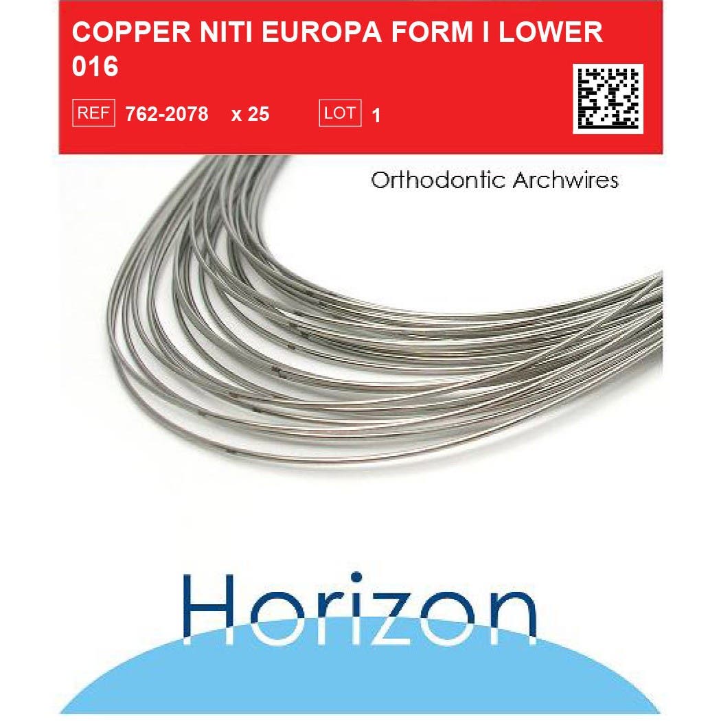 Produktbild - VF000142070 - Rundbåge Coniti EURO I LO 0.016" 25-pack