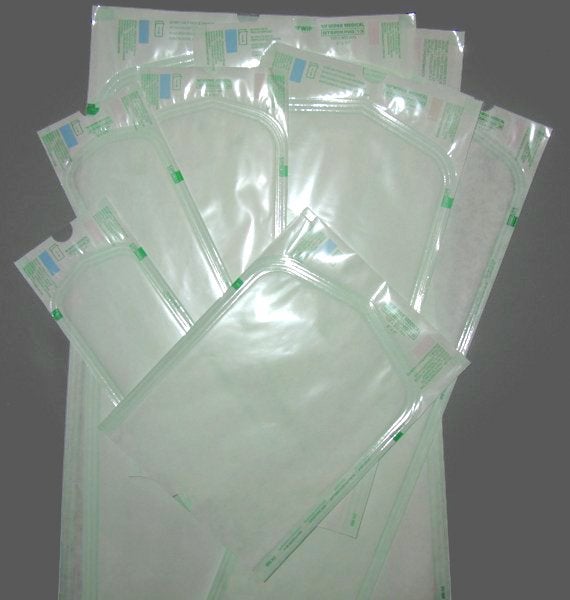 Produktbild - 41688 - Sterilpåse papper/plast till ångautoklav 205x270mm
