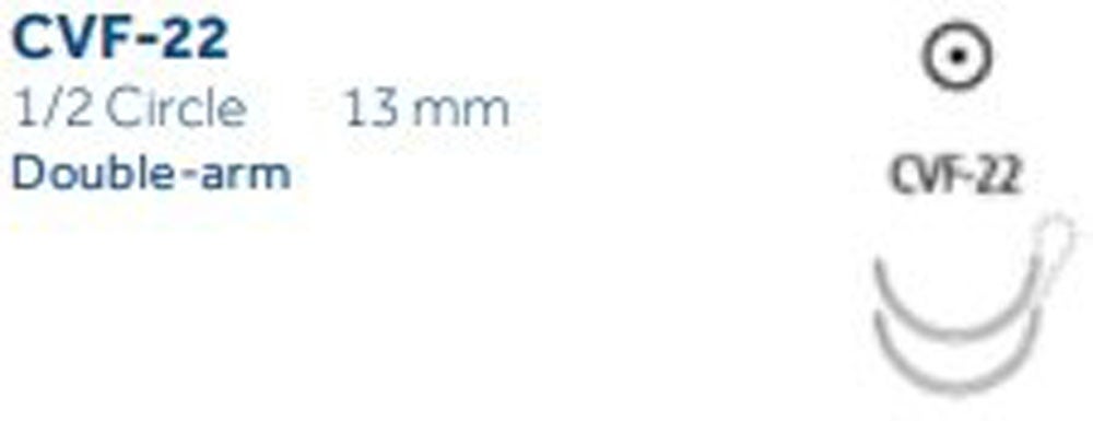 Produktbild - VF000150528 - SURGIPRO™ II 5-0 BLUE 90CM CVF-22 DA X36