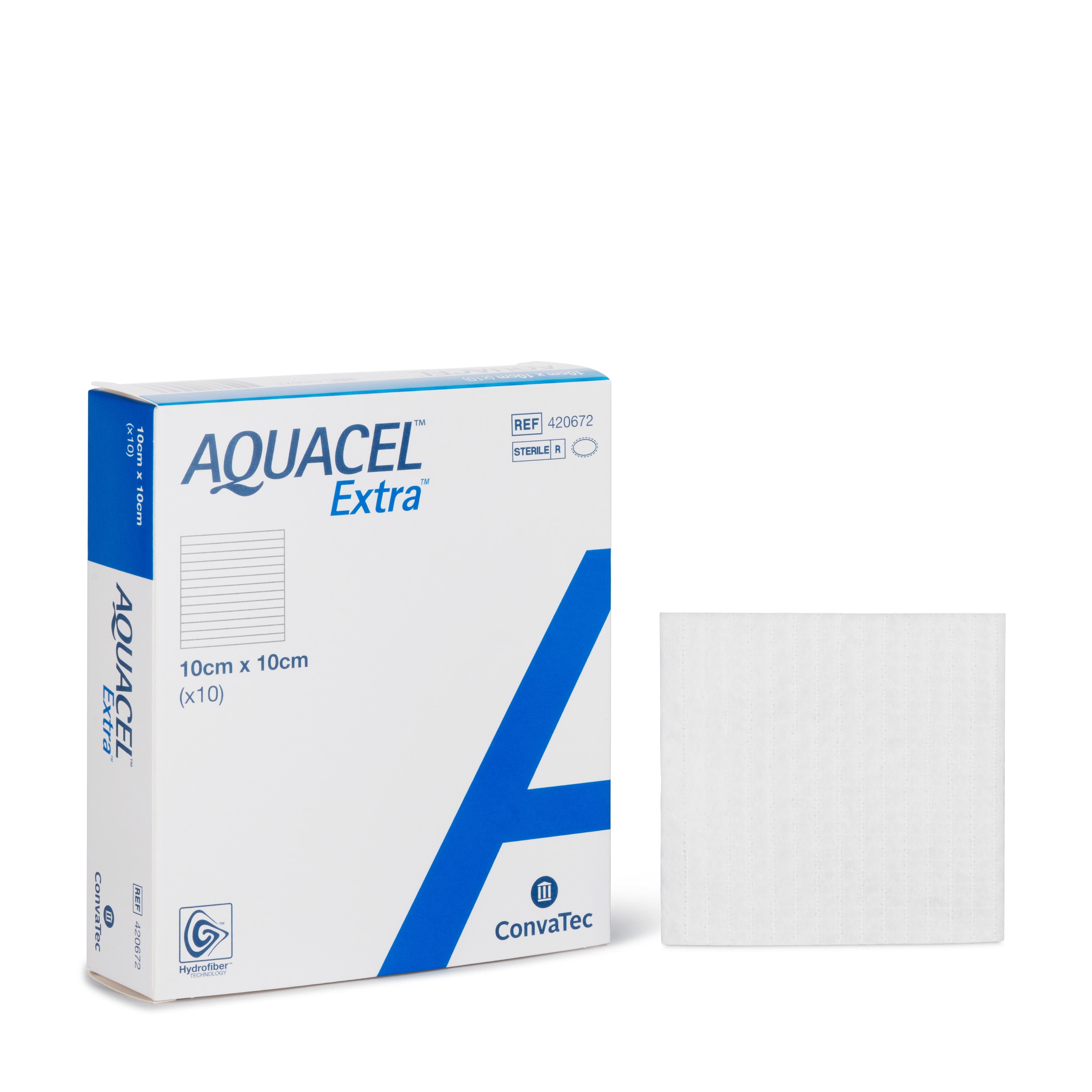 Produktbild - 51000 - Fiberförband gelbildande förstärkt 10x10cm