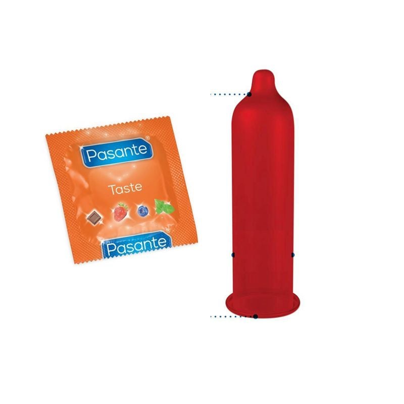 Produktbild - VF000116102 - KONDOM PASANTE STRAWBERRY 52X190X0,06MM 144PACK