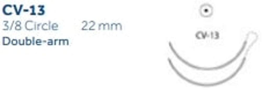 Produktbild - VF000150520 - SURGIPRO™ II 4-0 BLUE 90CM CV-13 DA X36