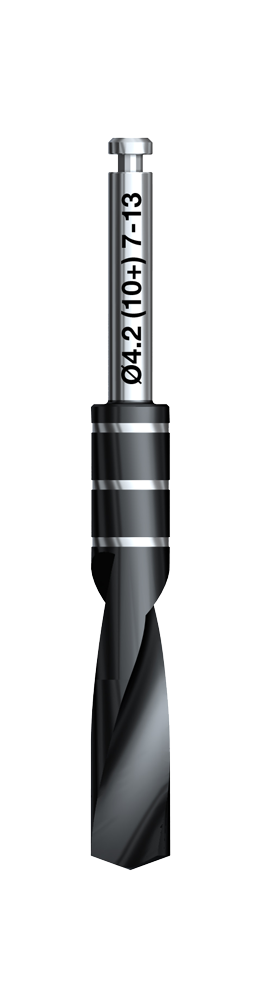 Produktbild - VF000180179 - Guidat spiralborr 4,2x(10+)7-13mm