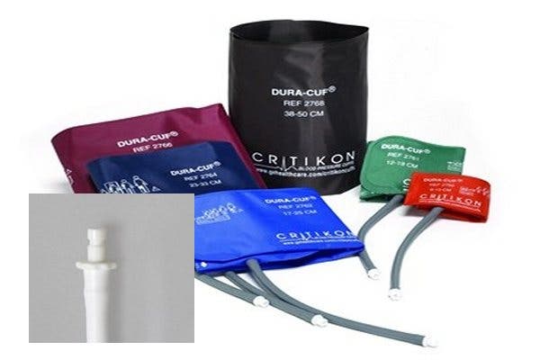 Produktbild - 43330 - Blodtrycksmanschett enkelslang normal vuxen 23x33cm