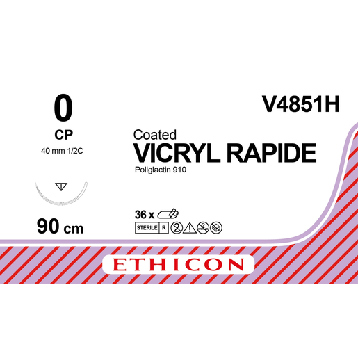 Produktbild - VF000148228 - VICRYL RAPIDE 0 CP 90CM