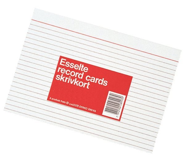 Produktbild - VF000185625 - Skrivkort linjerat A6 liggande 105x148mm