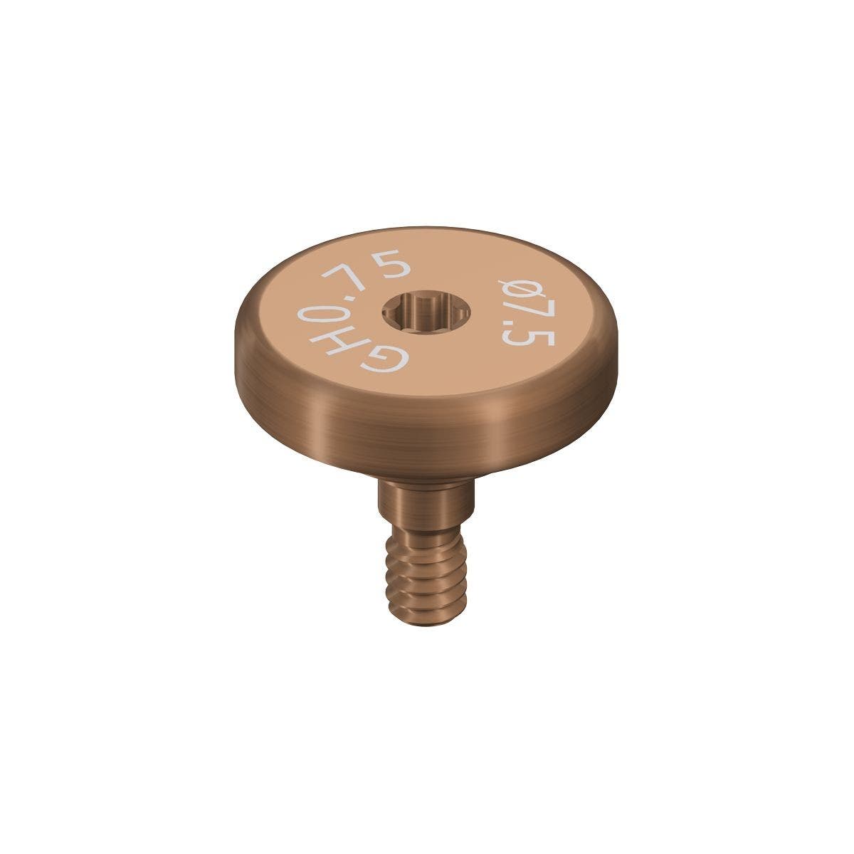 Produktbild 1 - 064.8203S - Läkdistans WB titan diameter 7,5 gingivahöjd 0,75 distanshöjd 2