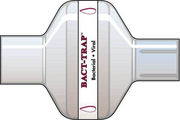Produktbild - 59203 - Apparatfilter för bakterier och virus rak utan port F22/M15-M22