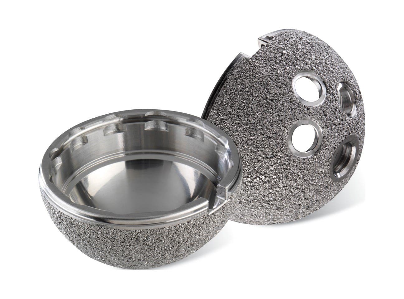 Produktbild - VF000128612 - Acetabulumskål till halvprotes primär höft cementerad med flera hål 40mm