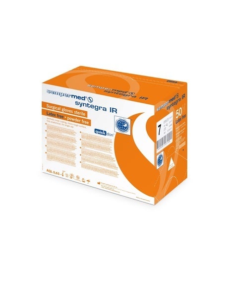 Produktbild - VF000178110 - Operationshandskar polyisopren beige strl 5,5 50-pack