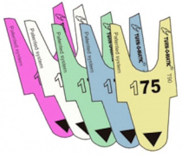 Produktbild - 41633 - Turnummerlapp på rulle grön 30mm passar Tederautomat 2000st/rulle