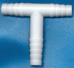 Produktbild - 74504 - Sammanbindningsrör T-rör polypropylen ytterdiameter 8mm