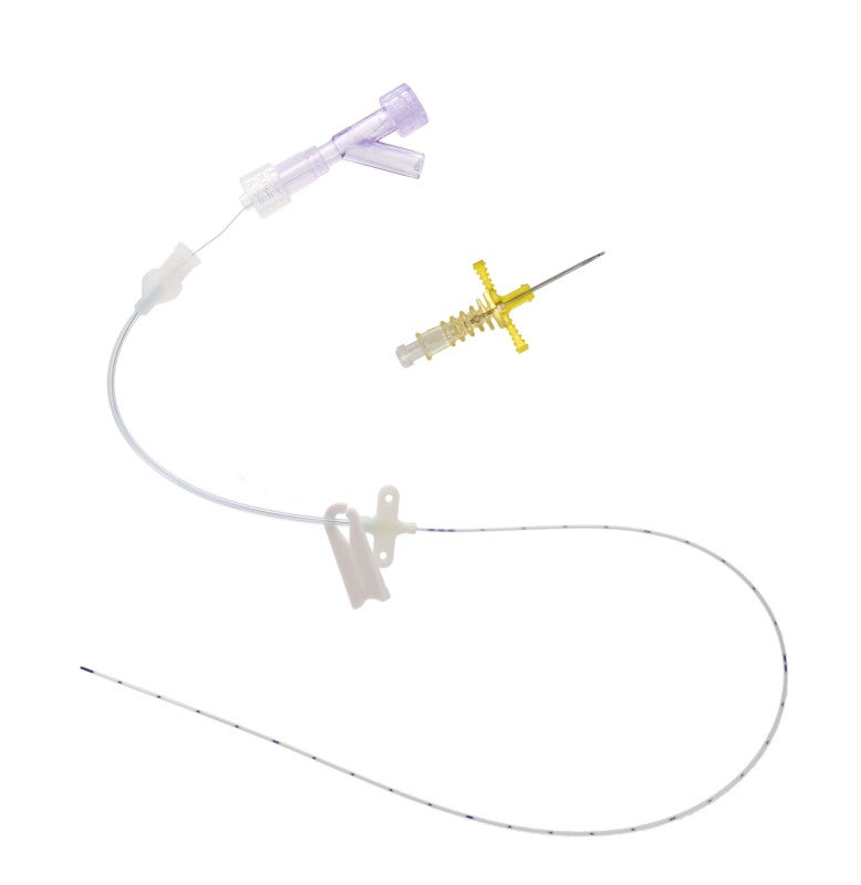 Produktbild - VF000166345 - Perifert kateterset 1-lumen för långtidsbruk neonatal 2Fr 30cm