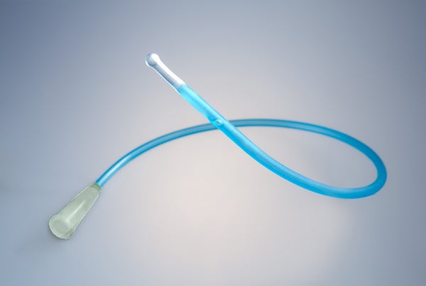 Produktbild - 59606 - Tappningskateter hydrofil med flexibel spets vit plast CH12 43cm