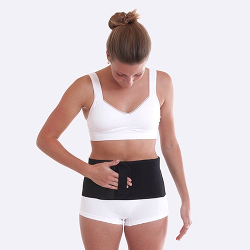 Produktbild - VF7002976 - Stödgördel extra stadig med kardborreknäppning 16cm strl L