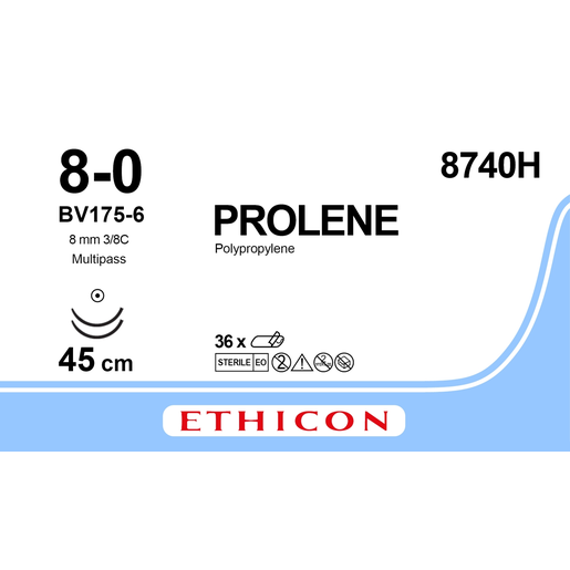 Produktbild - VF000149091 - PROLENE 8-0 2XBV175-6 MP 45CM