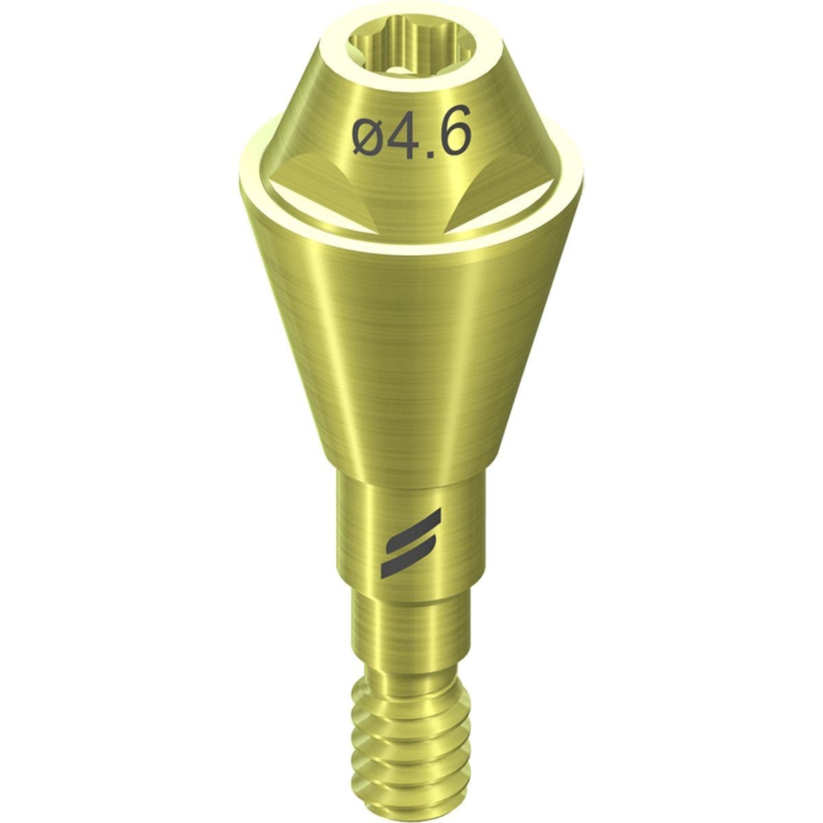Produktbild - VF000179028 - Skruvretinerad distans NC steril 4,6mm gingivahöjd 3,5mm 0°
