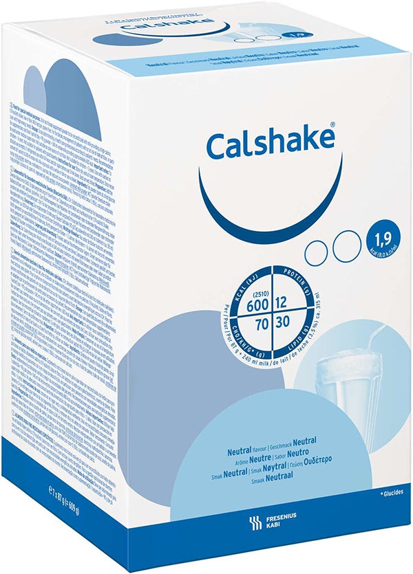 Produktbild - 62959 - Calshake kosttillägg energirik neutral 190kcal/100g 87g